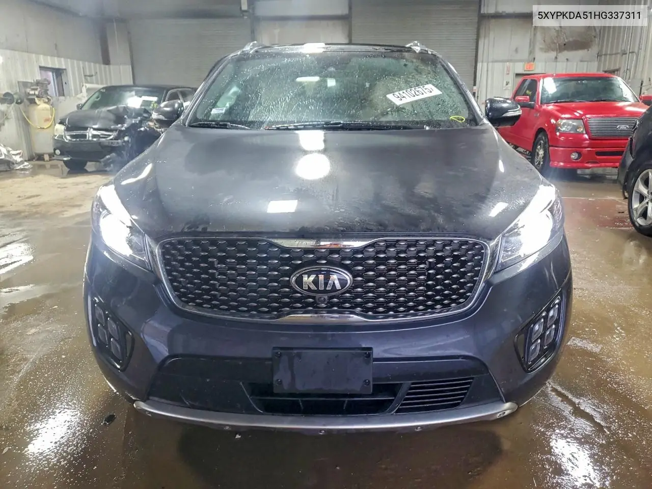 5XYPKDA51HG337311 2017 Kia Sorento Sx