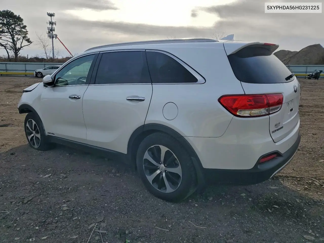 5XYPHDA56HG231225 2017 Kia Sorento Ex