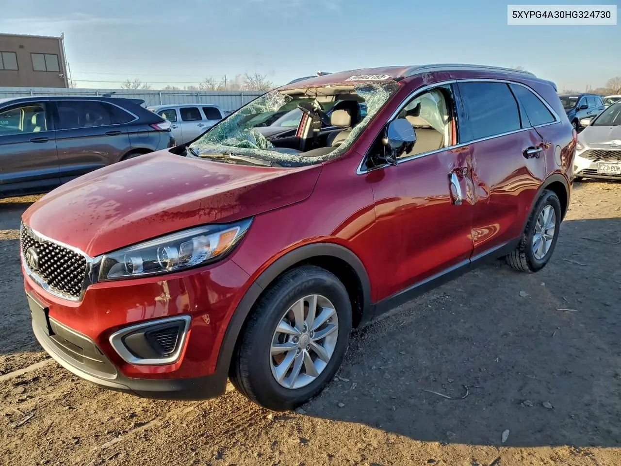 5XYPG4A30HG324730 2017 Kia Sorento Lx