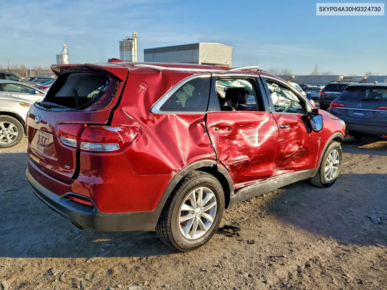 5XYPG4A30HG324730 2017 Kia Sorento Lx