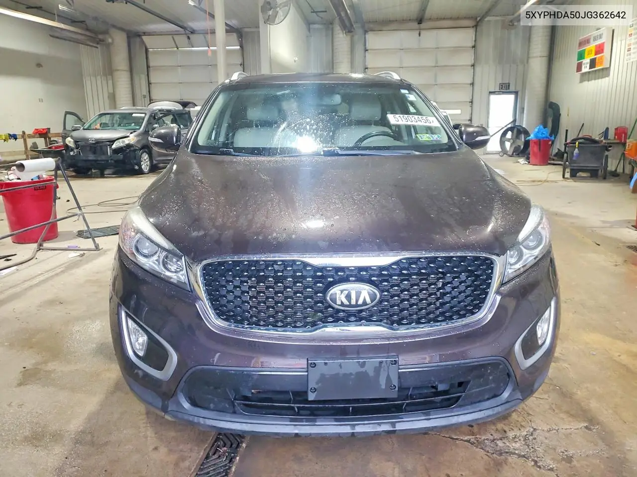 5XYPHDA50JG362642 2018 Kia Sorento Ex