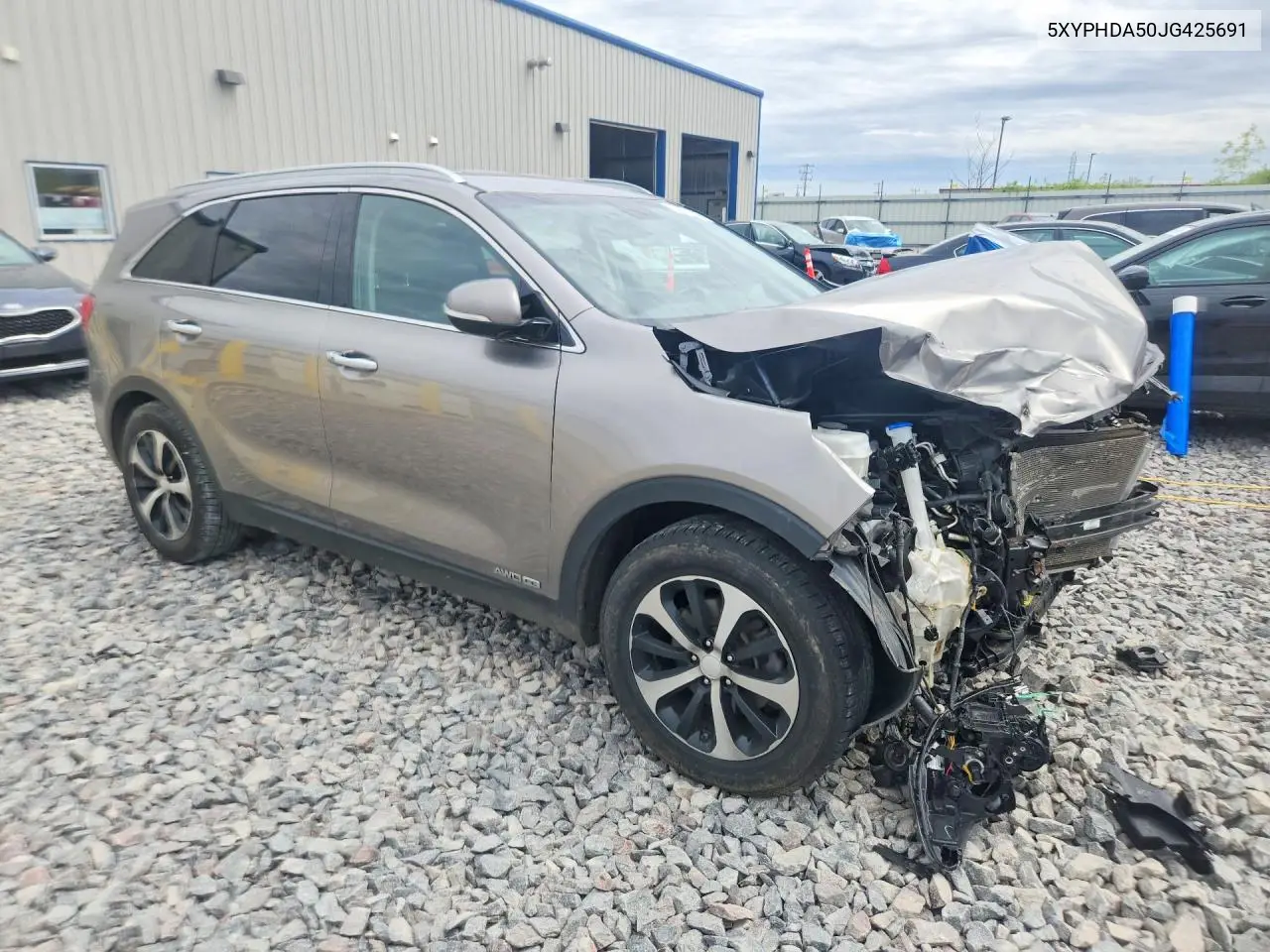 5XYPHDA50JG425691 2018 Kia Sorento Ex
