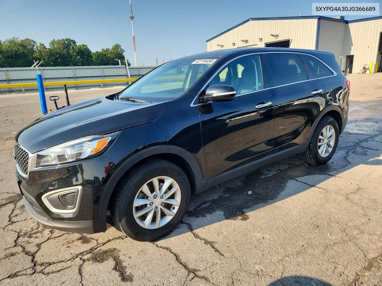 2018 Kia Sorento L VIN: 5XYPG4A30JG366689 Lot: 62116456