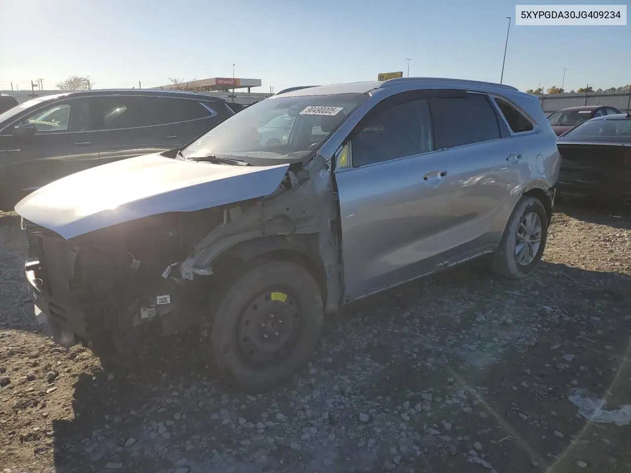 5XYPGDA30JG409234 2018 Kia Sorento Lx