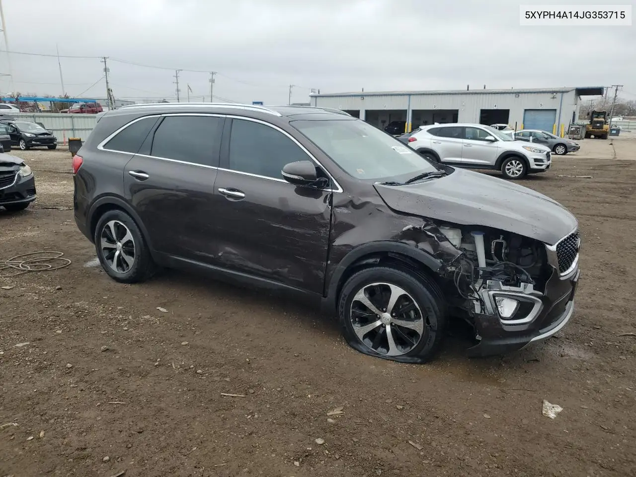 5XYPH4A14JG353715 2018 Kia Sorento Ex