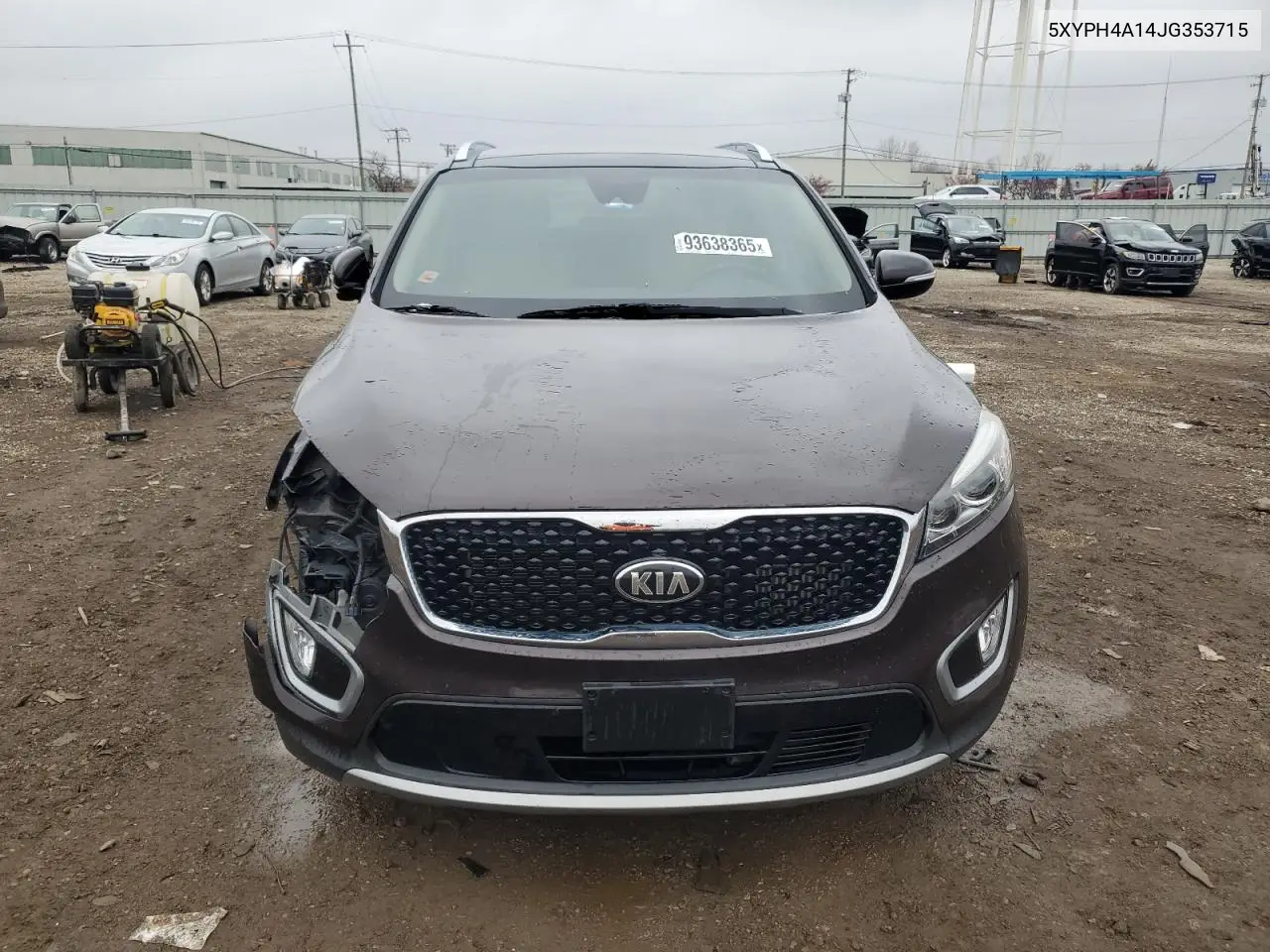 5XYPH4A14JG353715 2018 Kia Sorento Ex