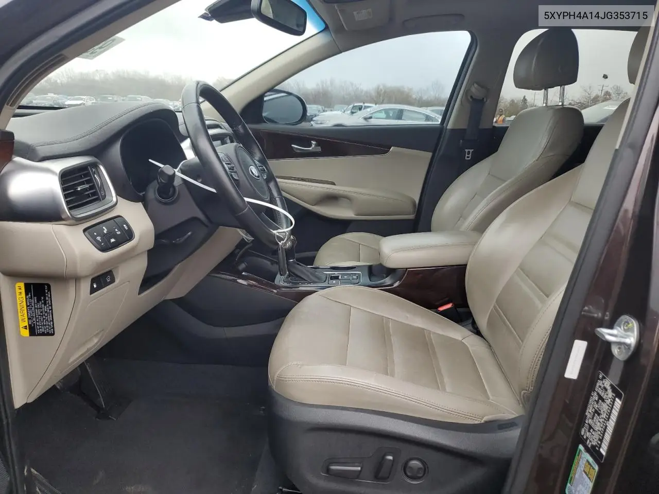 5XYPH4A14JG353715 2018 Kia Sorento Ex