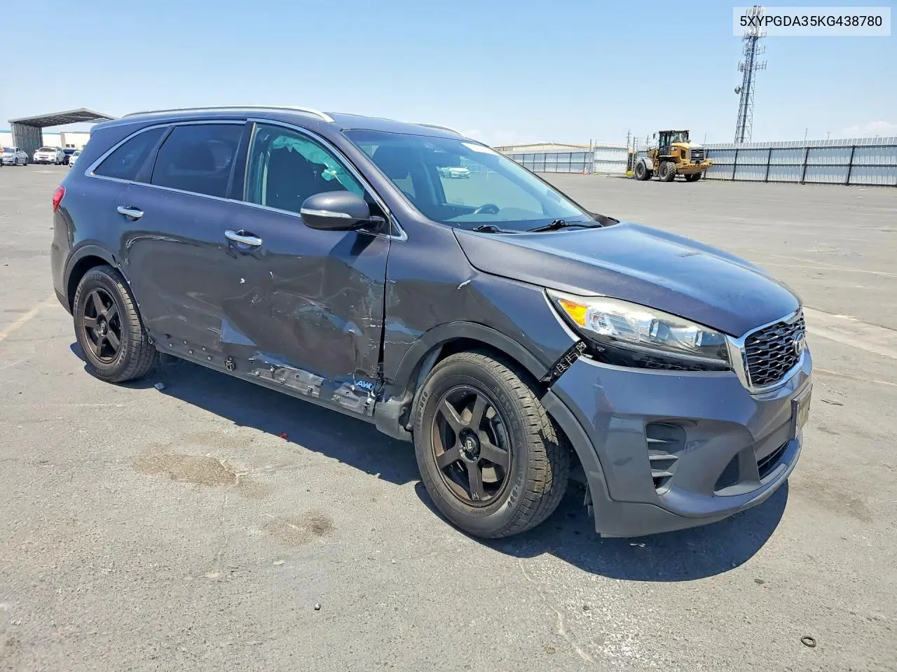 2019 Kia Sorento Lx VIN: 5XYPGDA35KG438780 Lot: 58292676