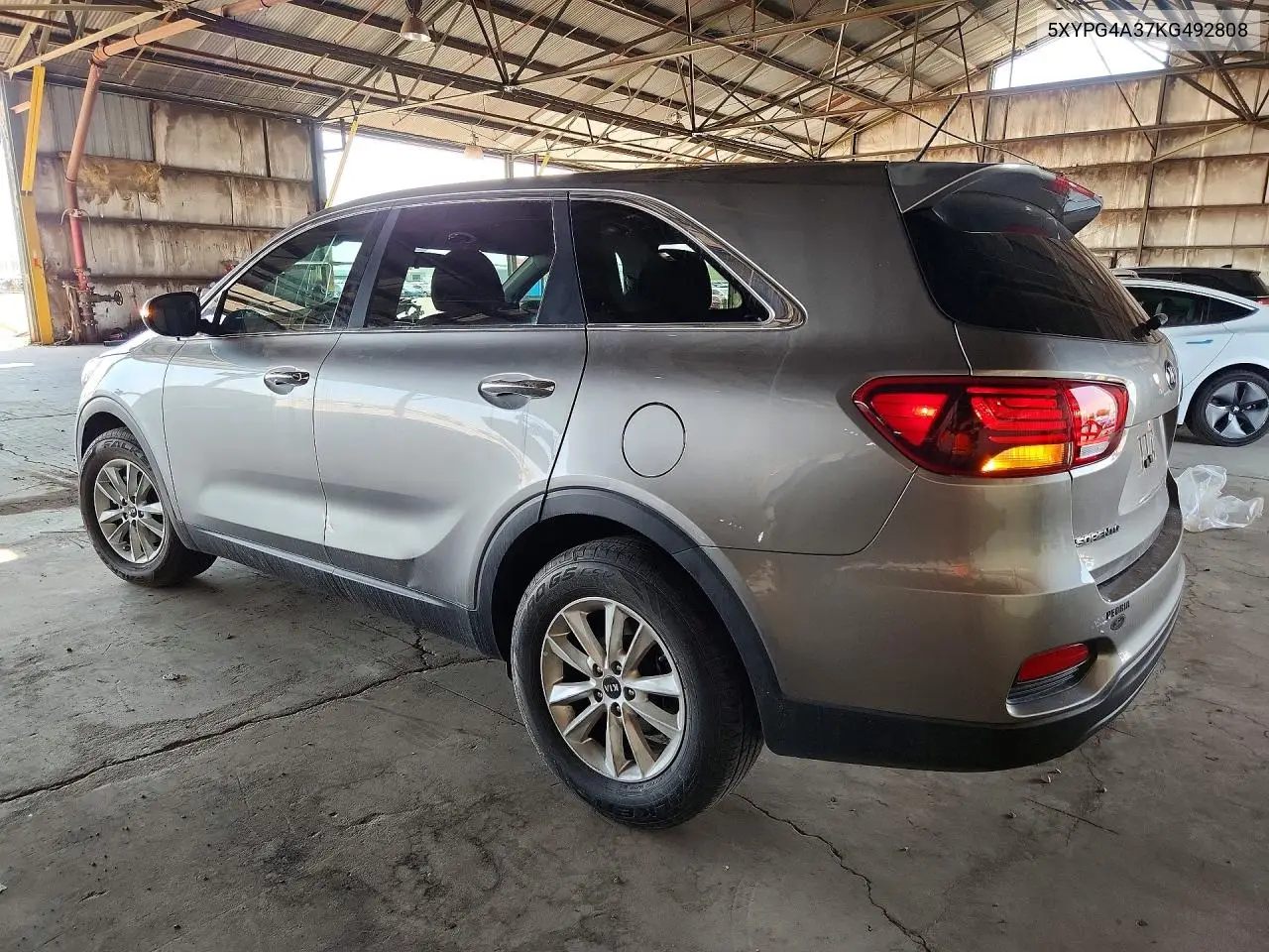 2019 Kia Sorento L VIN: 5XYPG4A37KG492808 Lot: 60794616