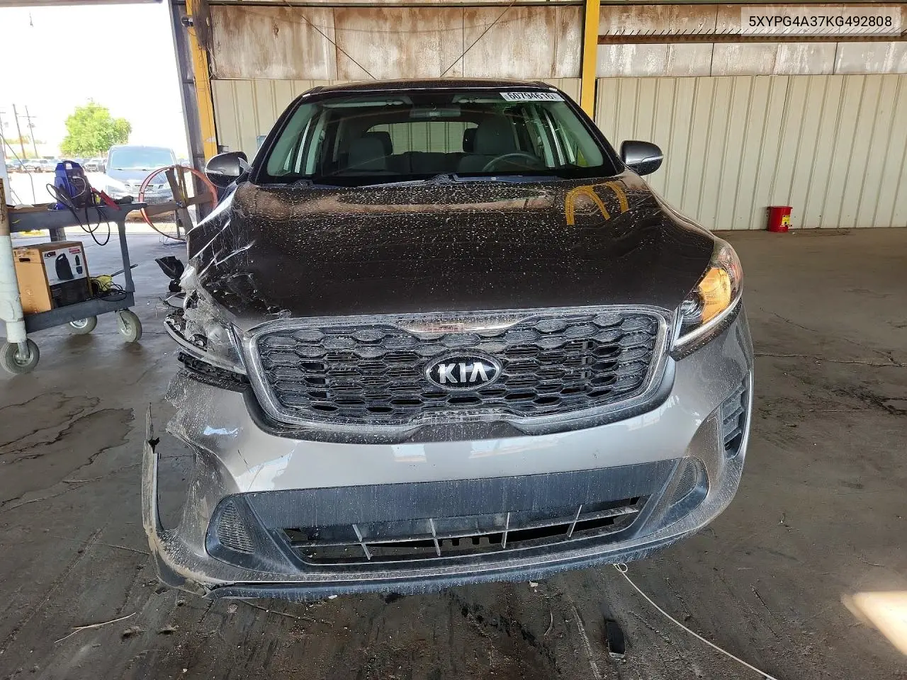 2019 Kia Sorento L VIN: 5XYPG4A37KG492808 Lot: 60794616