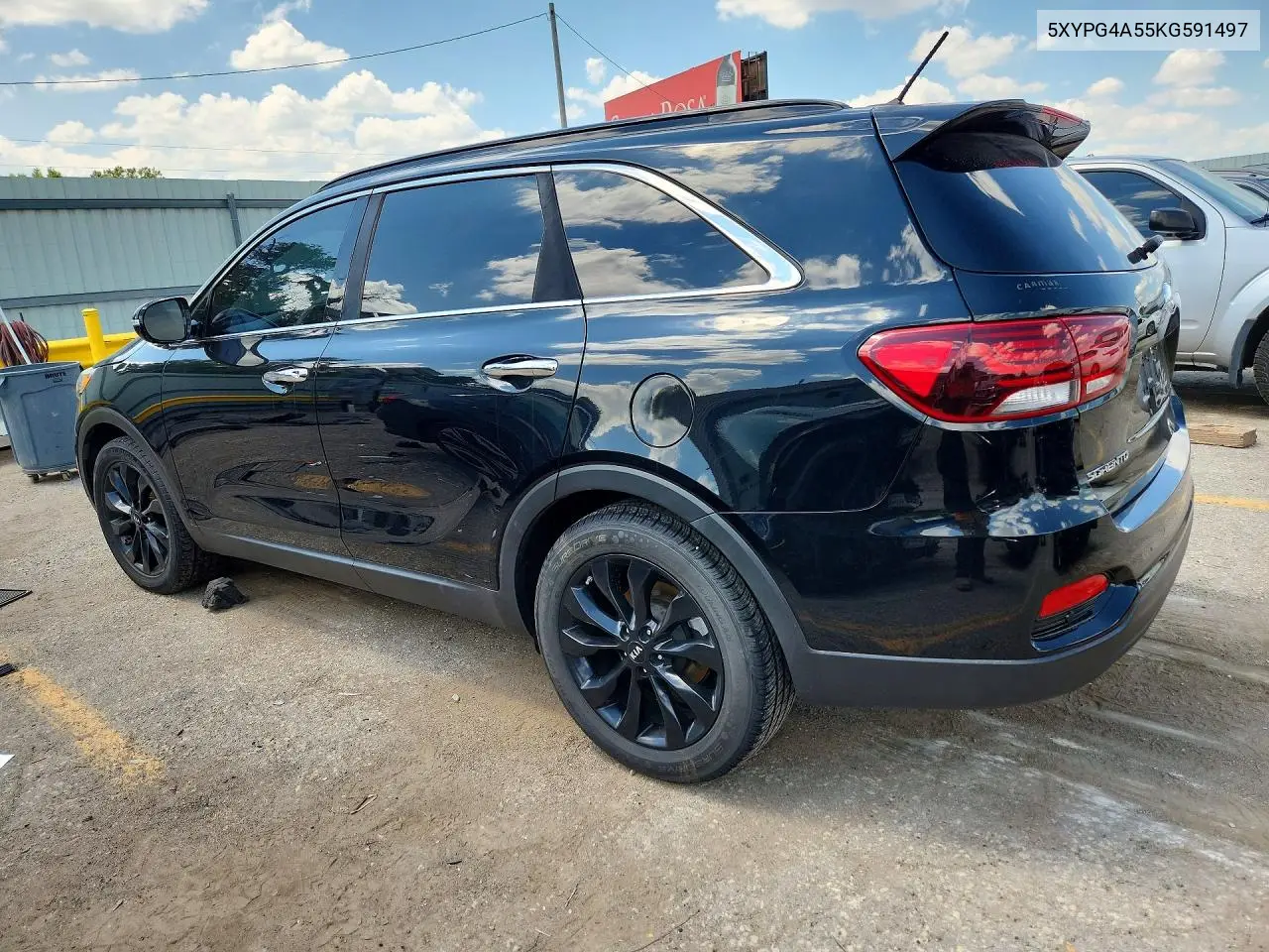 2019 Kia Sorento S V6 VIN: 5XYPG4A55KG591497 Lot: 60854326