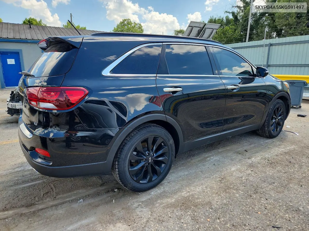 2019 Kia Sorento S V6 VIN: 5XYPG4A55KG591497 Lot: 60854326