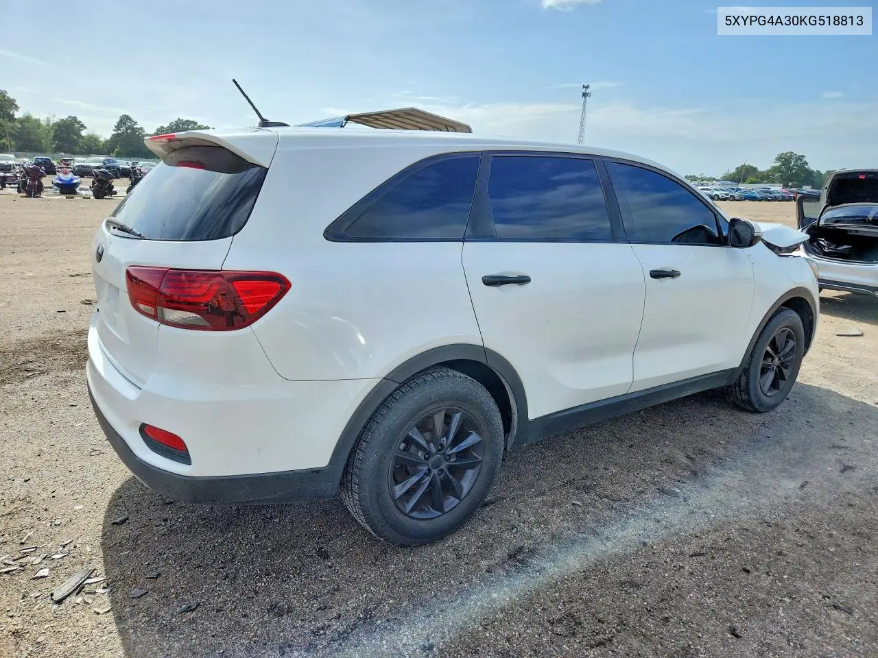 2019 Kia Sorento Lx VIN: 5XYPG4A30KG518813 Lot: 60894676