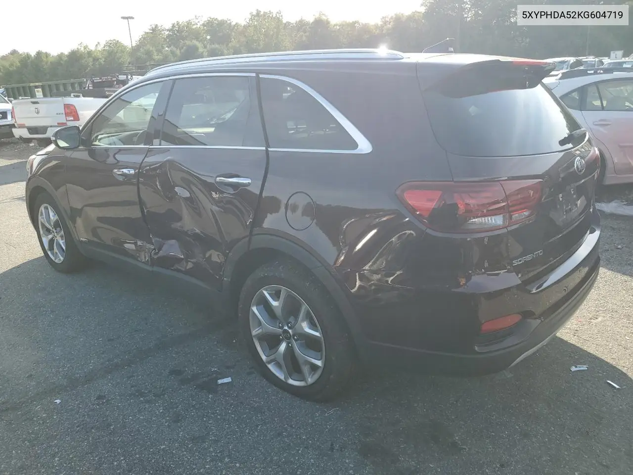 5XYPHDA52KG604719 2019 Kia Sorento Ex Sport