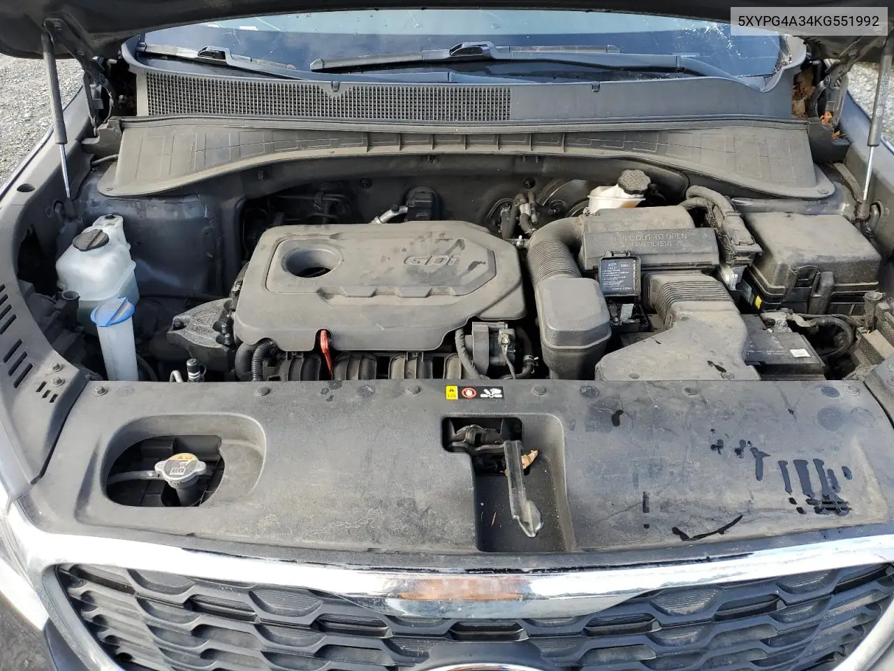 5XYPG4A34KG551992 2019 Kia Sorento L