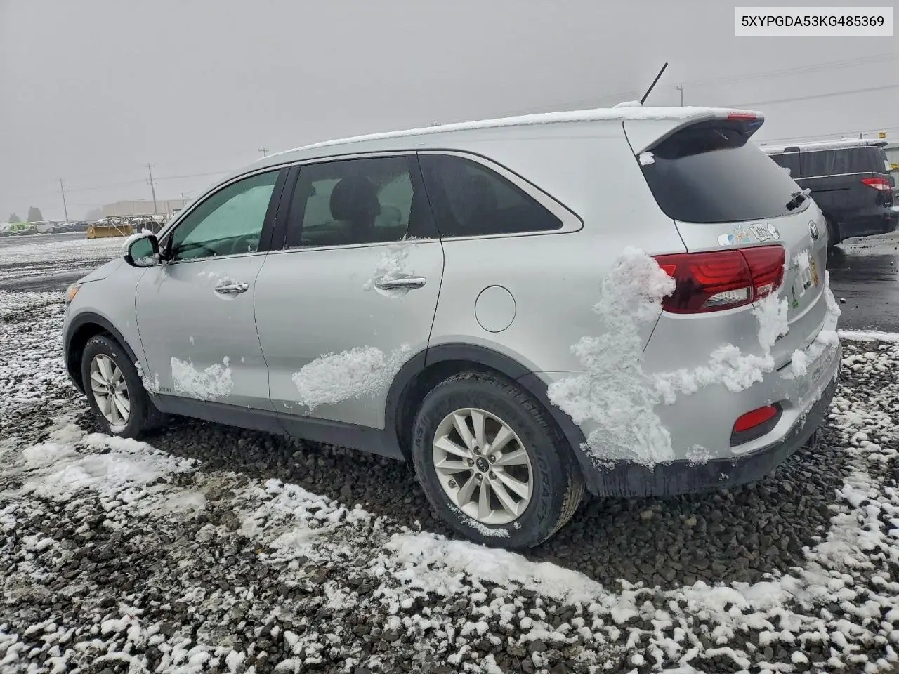 5XYPGDA53KG485369 2019 Kia Sorento Lx