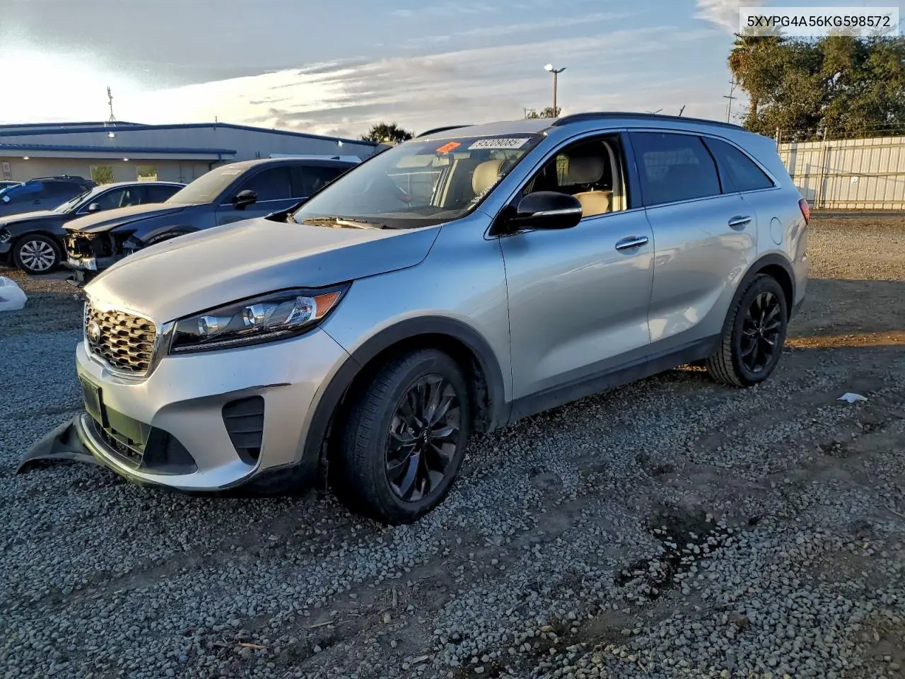 5XYPG4A56KG598572 2019 Kia Sorento Lx