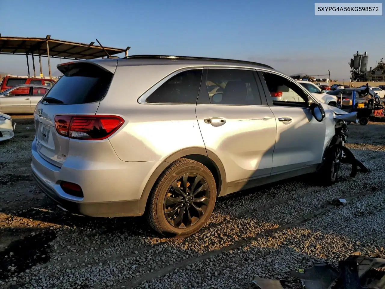 5XYPG4A56KG598572 2019 Kia Sorento Lx