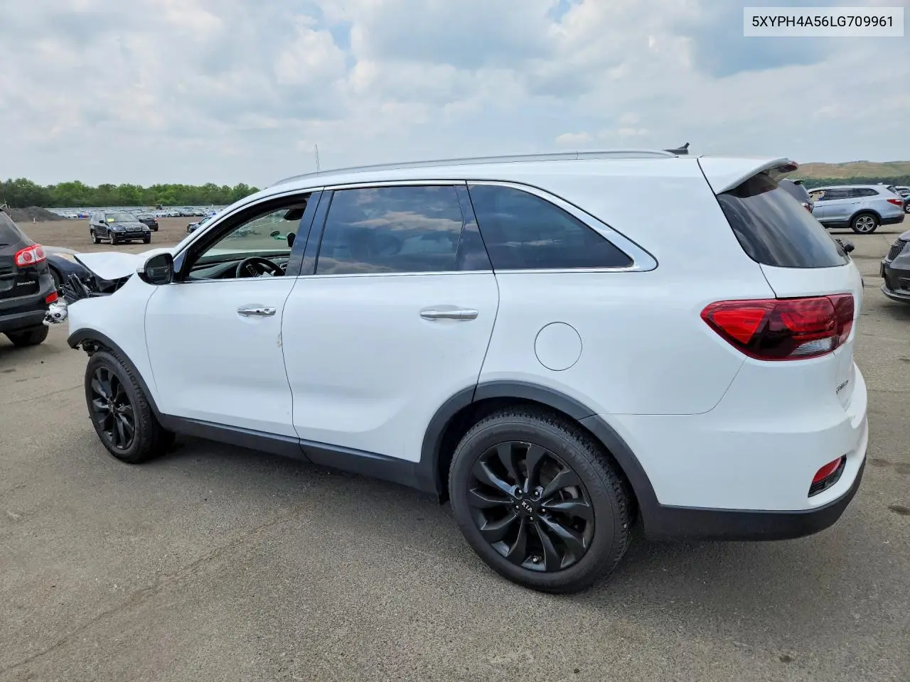 2020 Kia Sorento Ex V6 VIN: 5XYPH4A56LG709961 Lot: 55591836