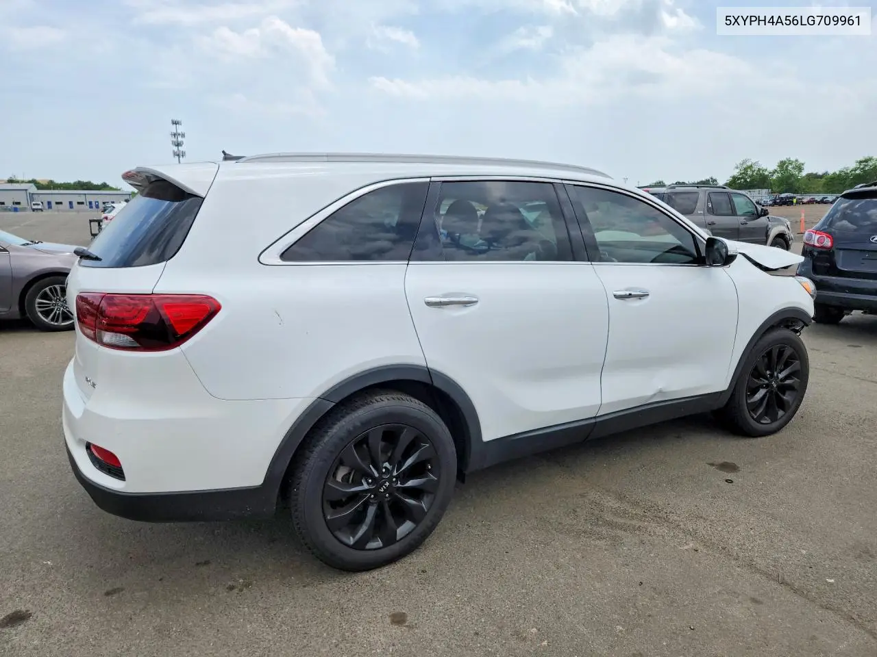 2020 Kia Sorento Ex V6 VIN: 5XYPH4A56LG709961 Lot: 55591836