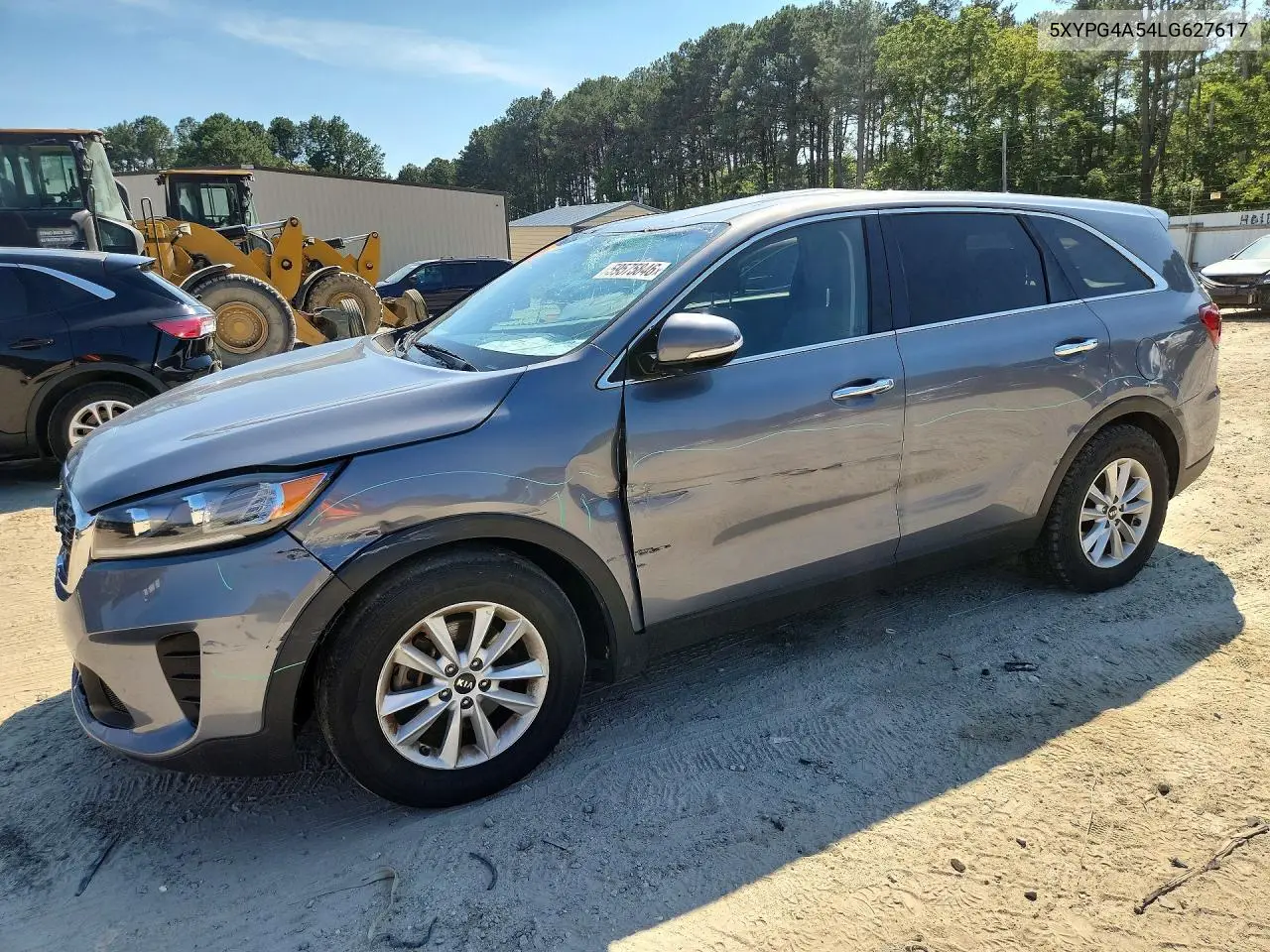 2020 Kia Sorento S VIN: 5XYPG4A54LG627617 Lot: 59575846