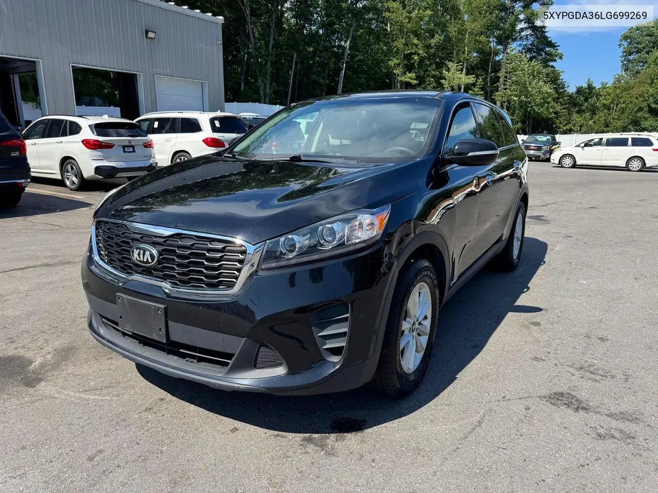 2020 Kia Sorento Lx VIN: 5XYPGDA36LG699269 Lot: 62258396
