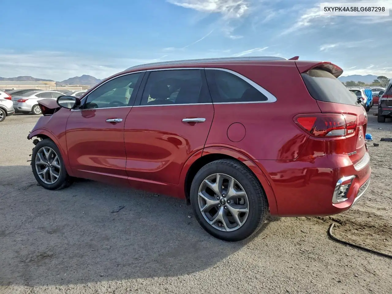5XYPK4A58LG687298 2020 Kia Sorento Sx