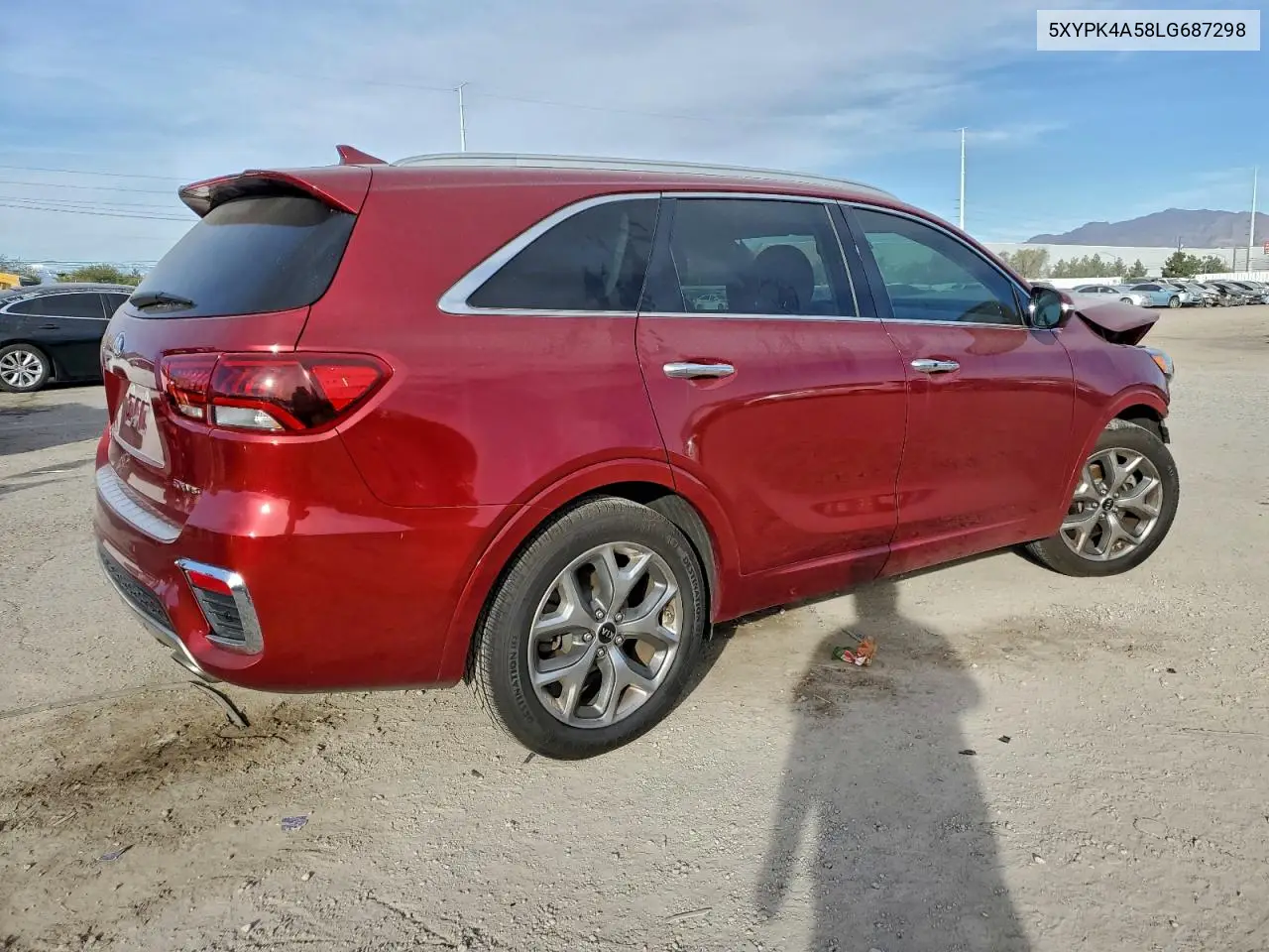 5XYPK4A58LG687298 2020 Kia Sorento Sx