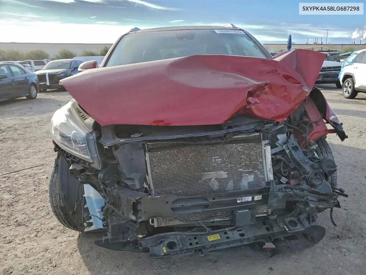 5XYPK4A58LG687298 2020 Kia Sorento Sx