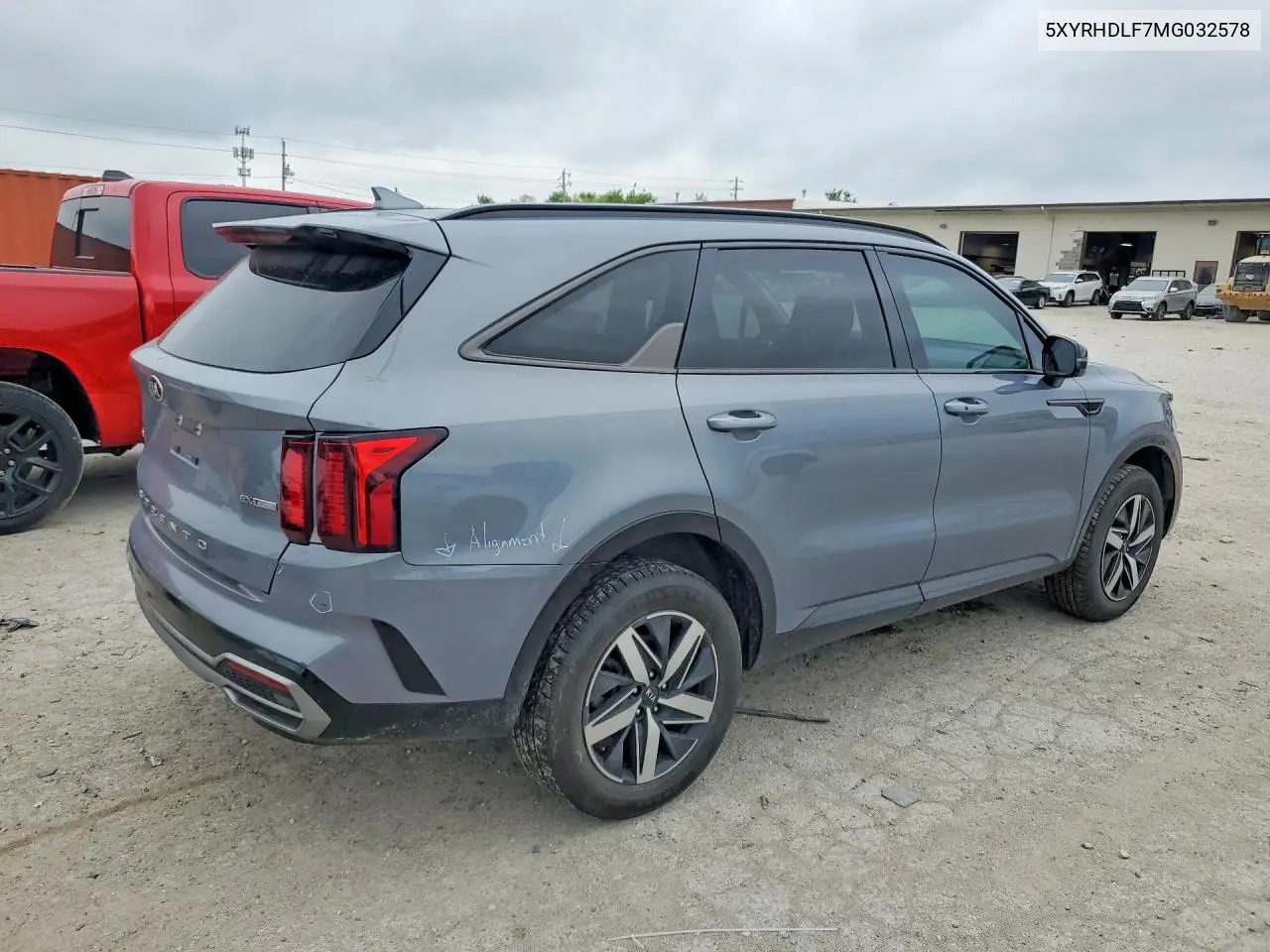 2021 Kia Sorento Ex VIN: 5XYRHDLF7MG032578 Lot: 55979546