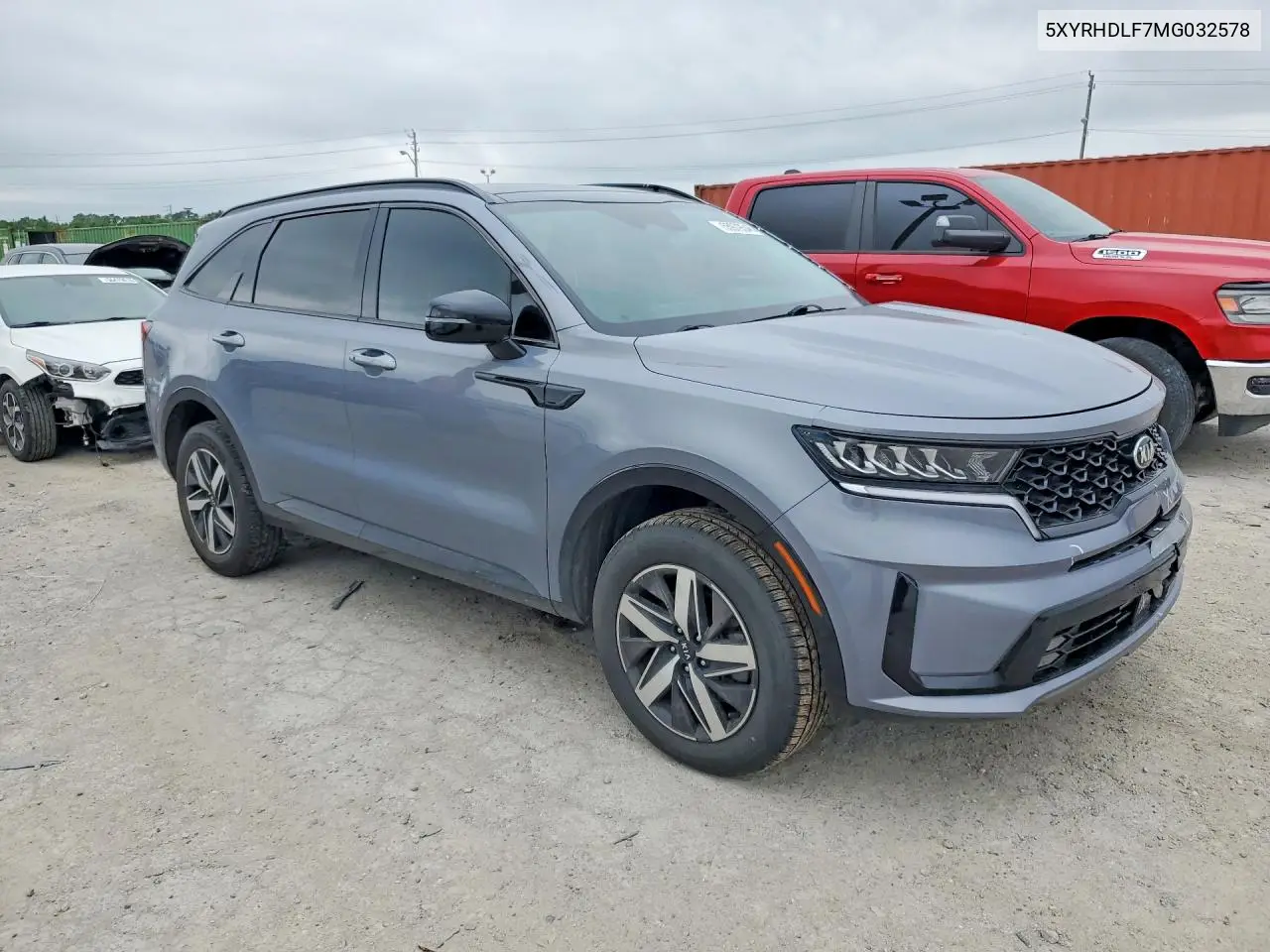 2021 Kia Sorento Ex VIN: 5XYRHDLF7MG032578 Lot: 55979546