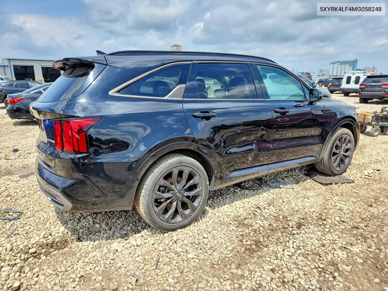 2021 Kia Sorento Sx VIN: 5XYRK4LF4MG058248 Lot: 56656136