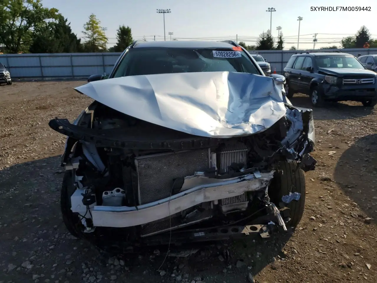 2021 Kia Sorento Ex VIN: 5XYRHDLF7MG059442 Lot: 60028256