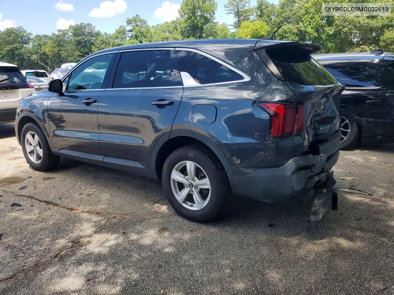 2021 Kia Sorento Lx VIN: 5XYRGDLC9MG022613 Lot: 60175436