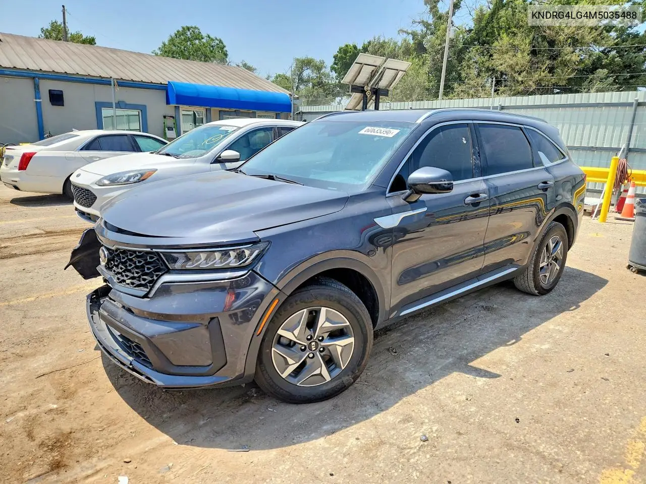2021 Kia Sorento S VIN: KNDRG4LG4M5035488 Lot: 60635396