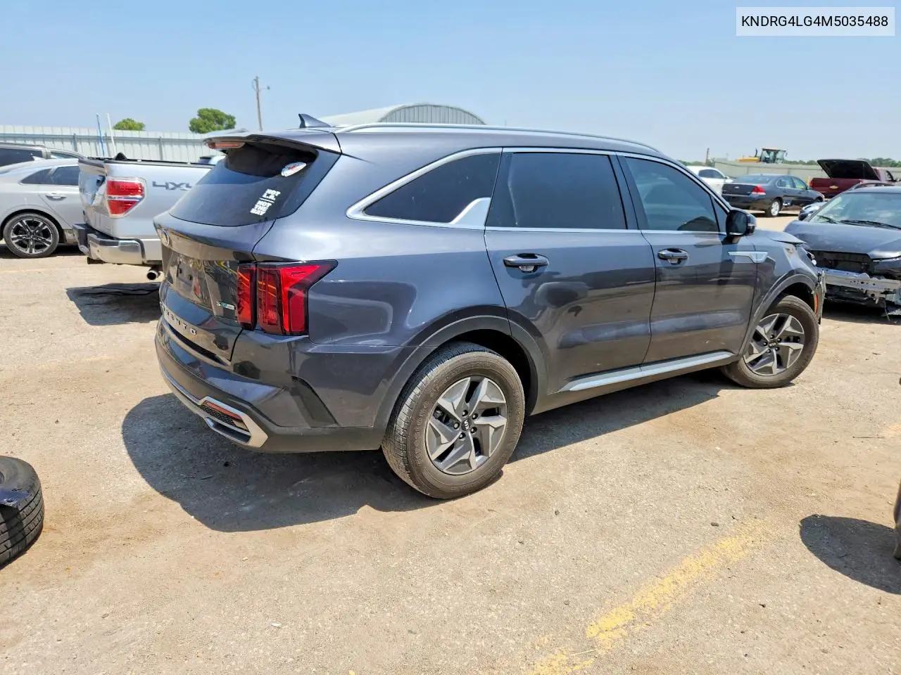 2021 Kia Sorento S VIN: KNDRG4LG4M5035488 Lot: 60635396