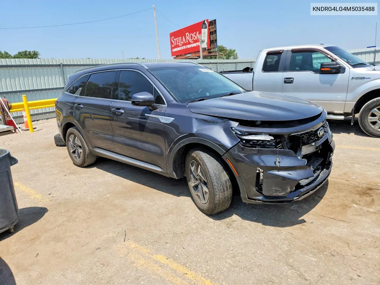 2021 Kia Sorento S VIN: KNDRG4LG4M5035488 Lot: 60635396