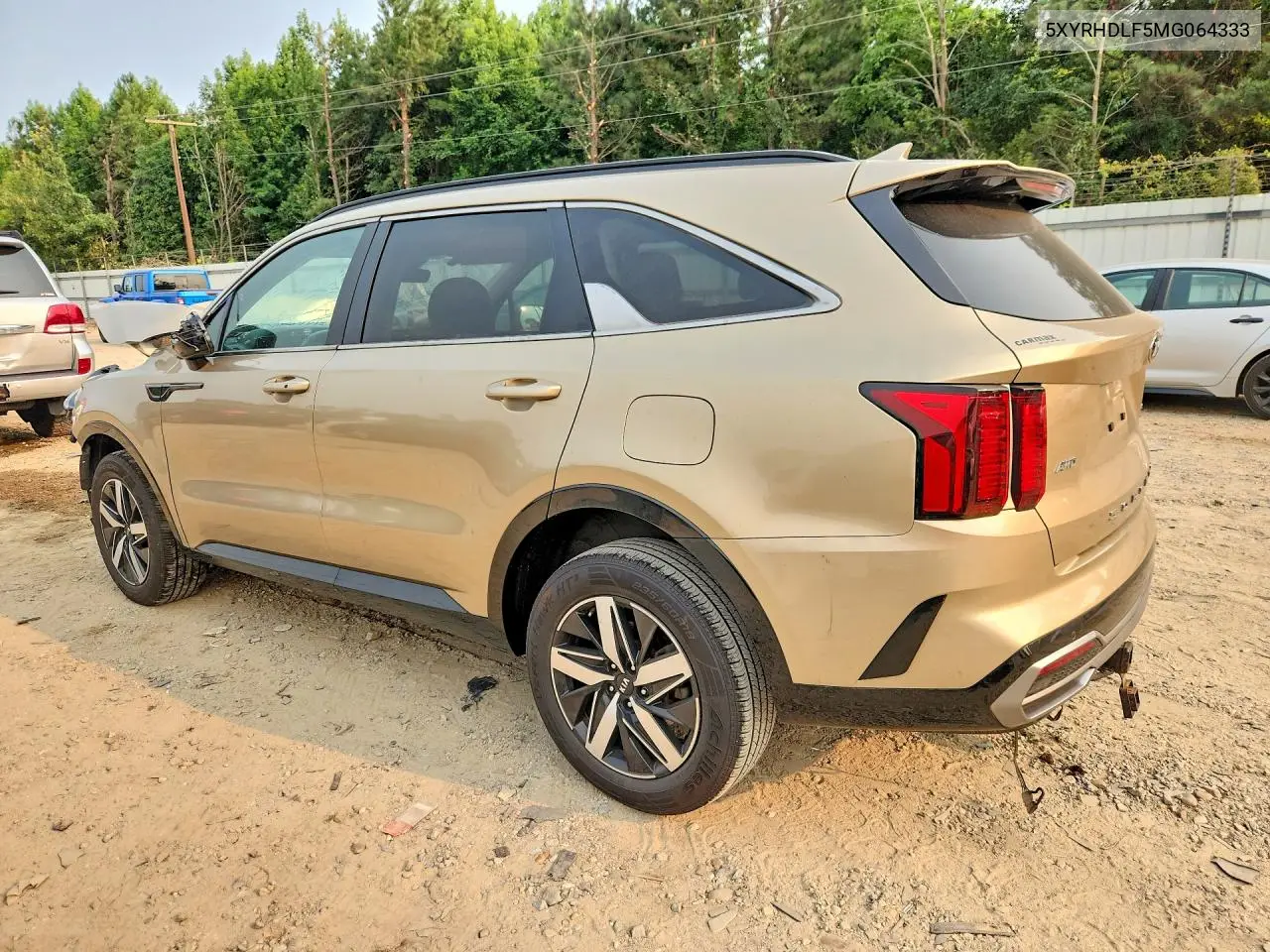 2021 Kia Sorento Ex VIN: 5XYRHDLF5MG064333 Lot: 61017496