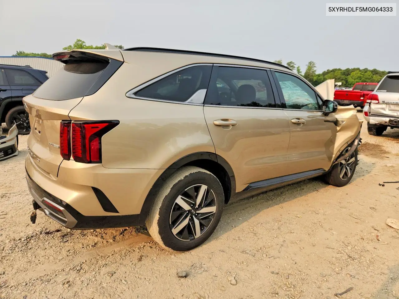 2021 Kia Sorento Ex VIN: 5XYRHDLF5MG064333 Lot: 61017496