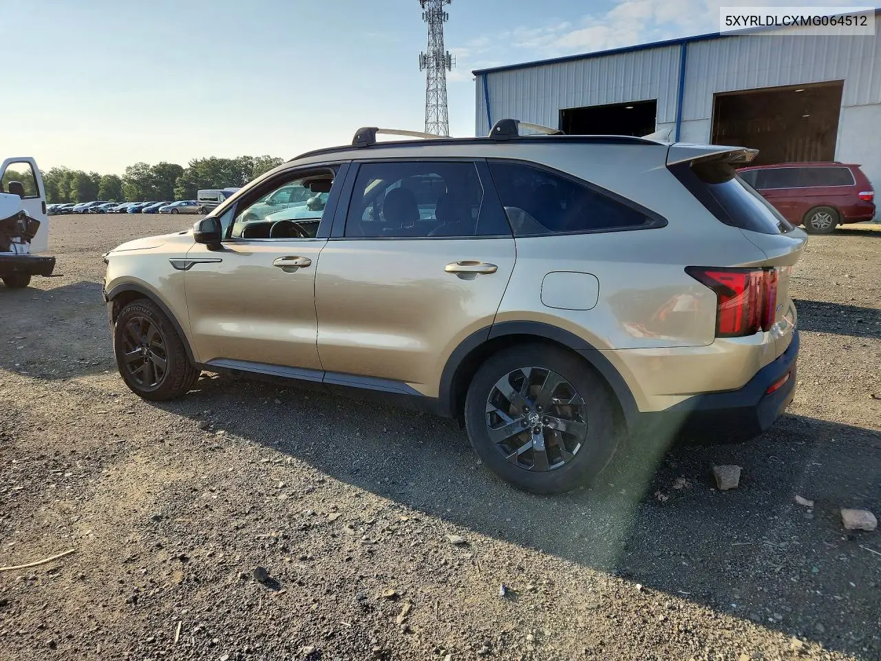 2021 Kia Sorento S VIN: 5XYRLDLCXMG064512 Lot: 61414936