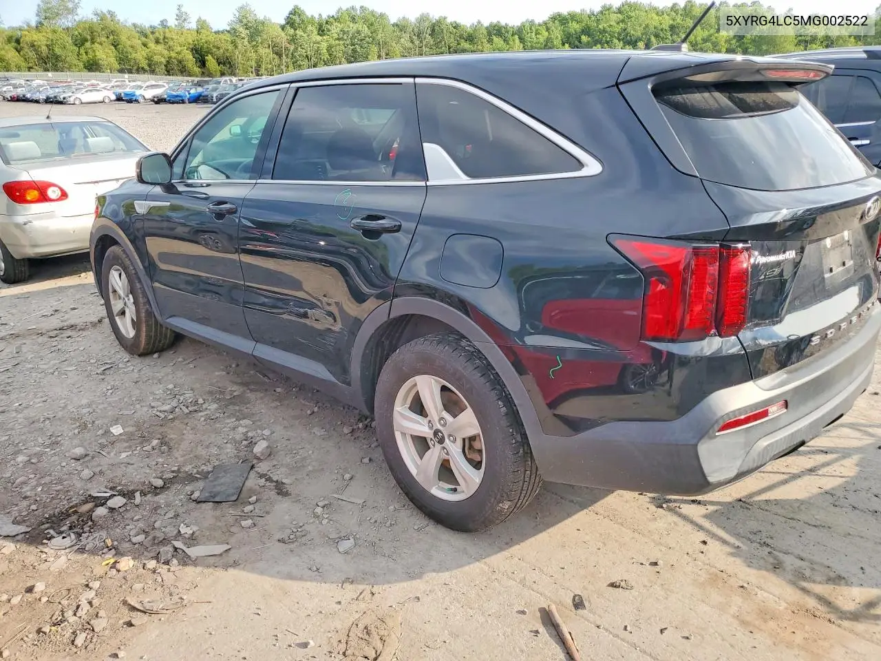 2021 Kia Sorento Lx VIN: 5XYRG4LC5MG002522 Lot: 61723926