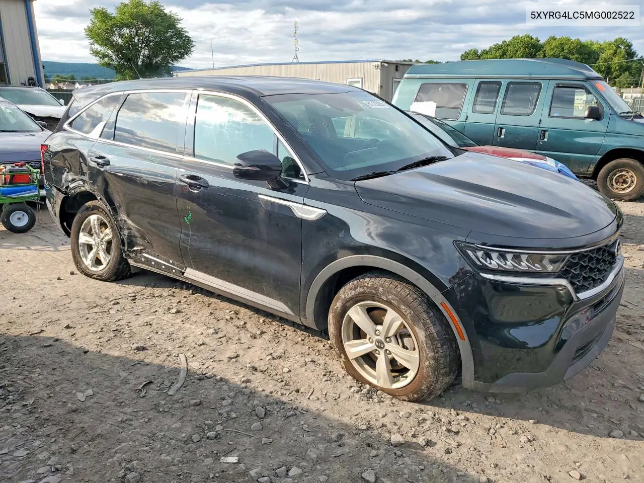 2021 Kia Sorento Lx VIN: 5XYRG4LC5MG002522 Lot: 61723926