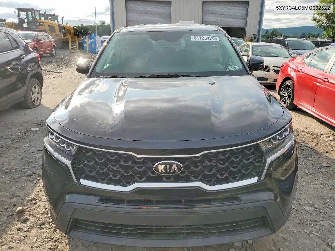 2021 Kia Sorento Lx VIN: 5XYRG4LC5MG002522 Lot: 61723926