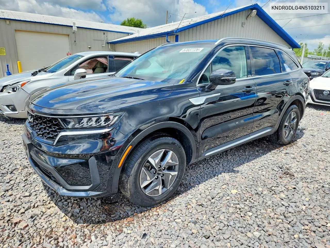 2022 Kia Sorento S VIN: KNDRGDLG4N5103211 Lot: 57837726