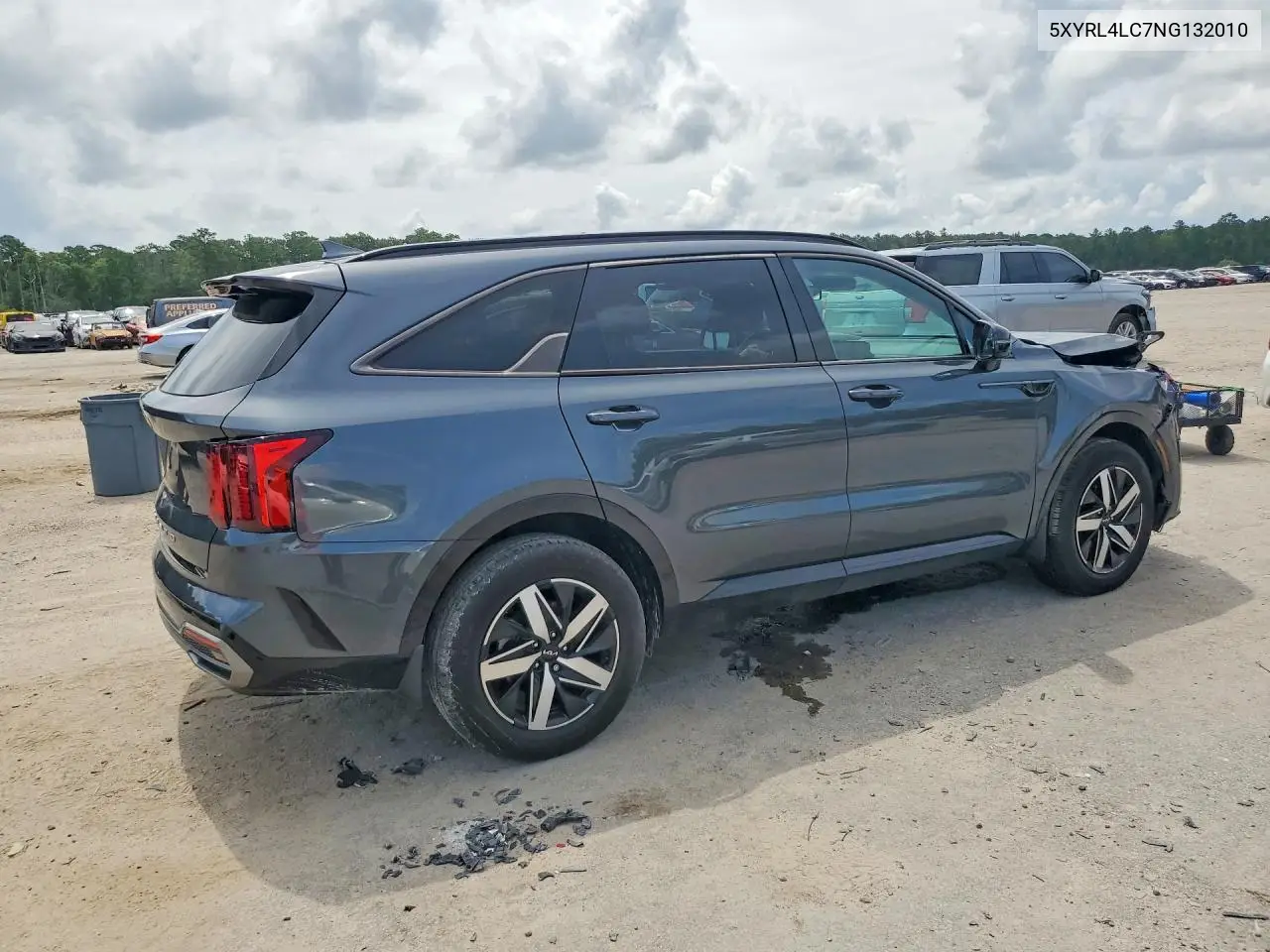2022 Kia Sorento S VIN: 5XYRL4LC7NG132010 Lot: 61207956