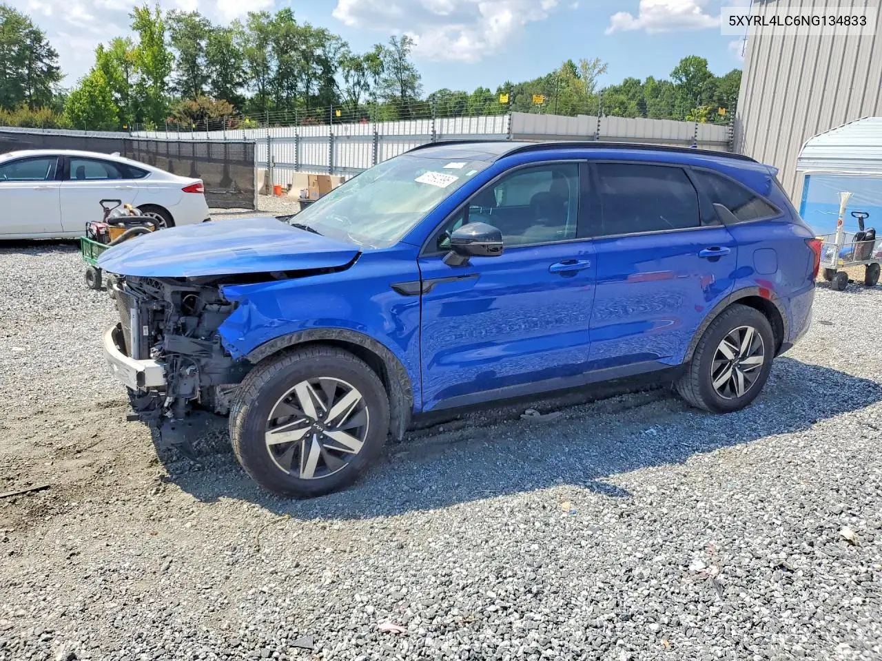 2022 Kia Sorento S VIN: 5XYRL4LC6NG134833 Lot: 61692996