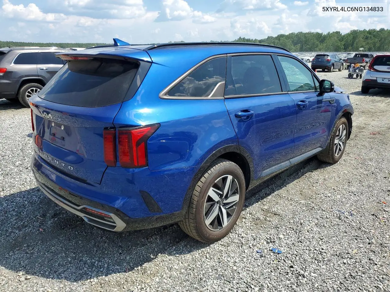 2022 Kia Sorento S VIN: 5XYRL4LC6NG134833 Lot: 61692996