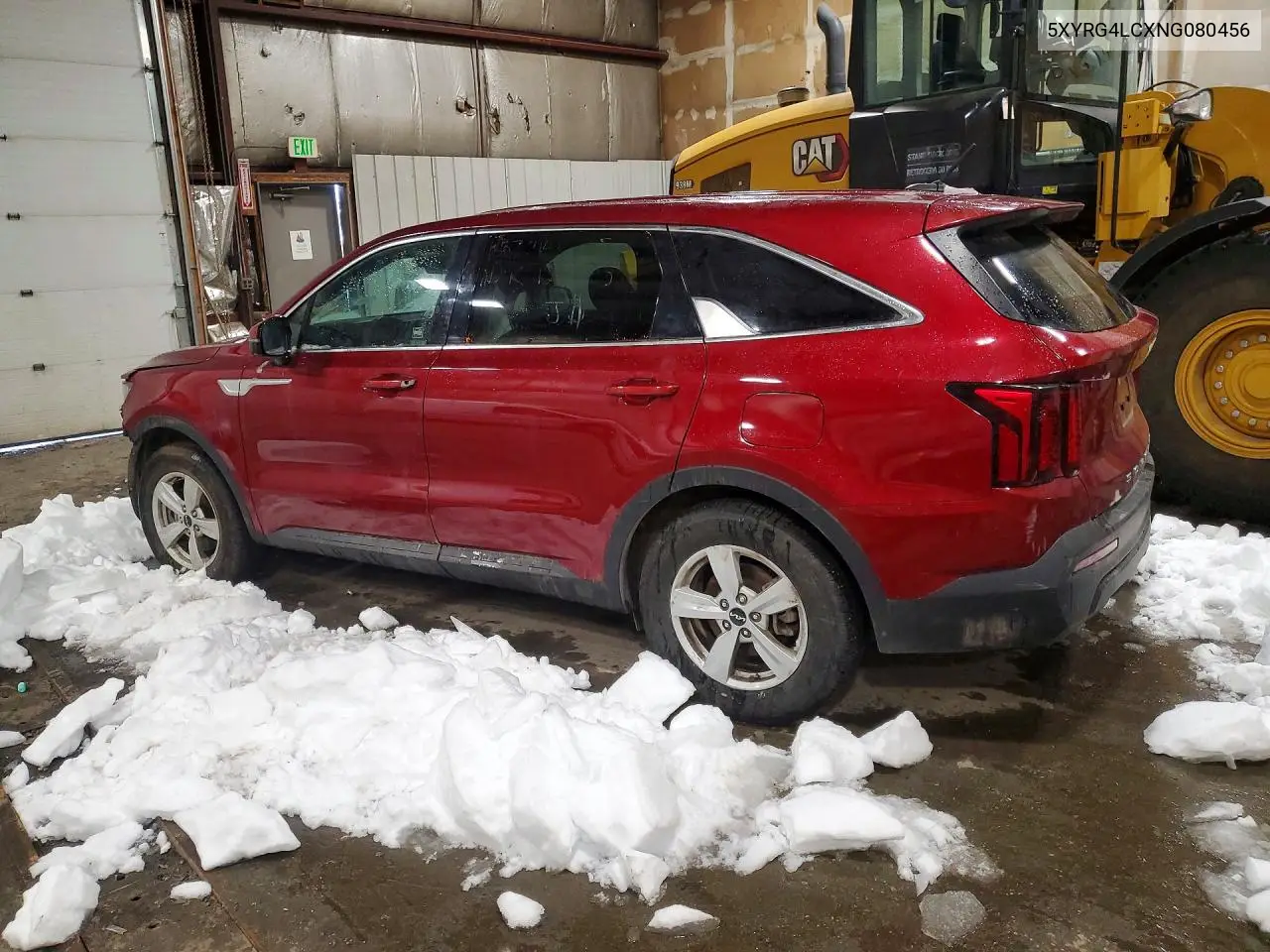 2022 Kia Sorento Lx VIN: 5XYRG4LCXNG080456 Lot: 78552425