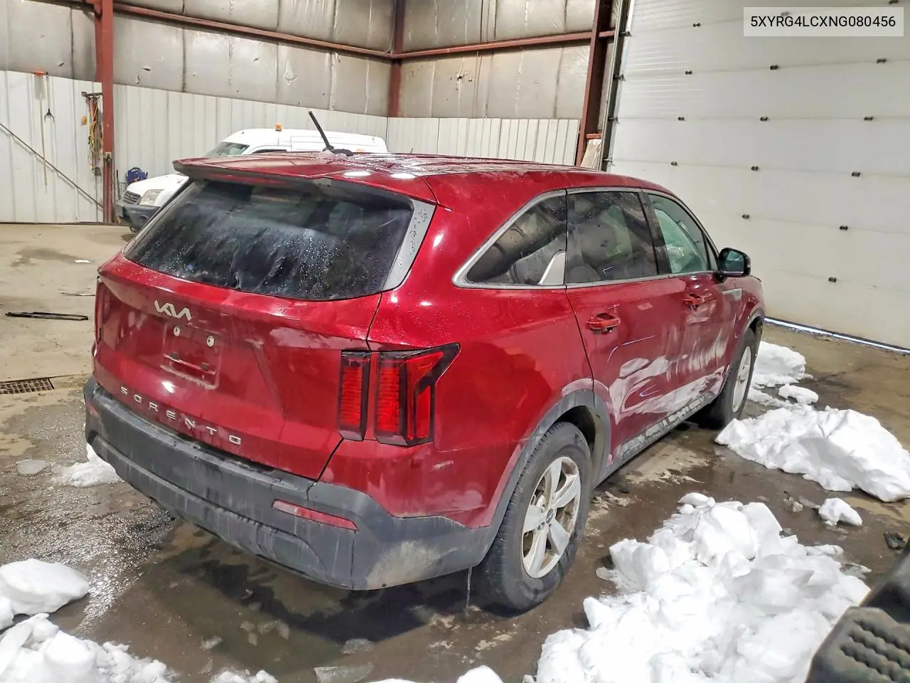 2022 Kia Sorento Lx VIN: 5XYRG4LCXNG080456 Lot: 78552425