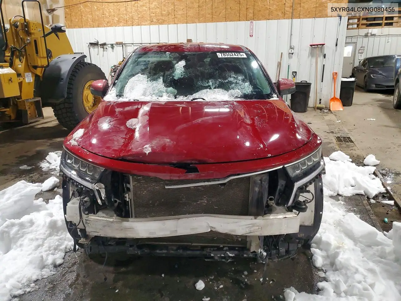 2022 Kia Sorento Lx VIN: 5XYRG4LCXNG080456 Lot: 78552425